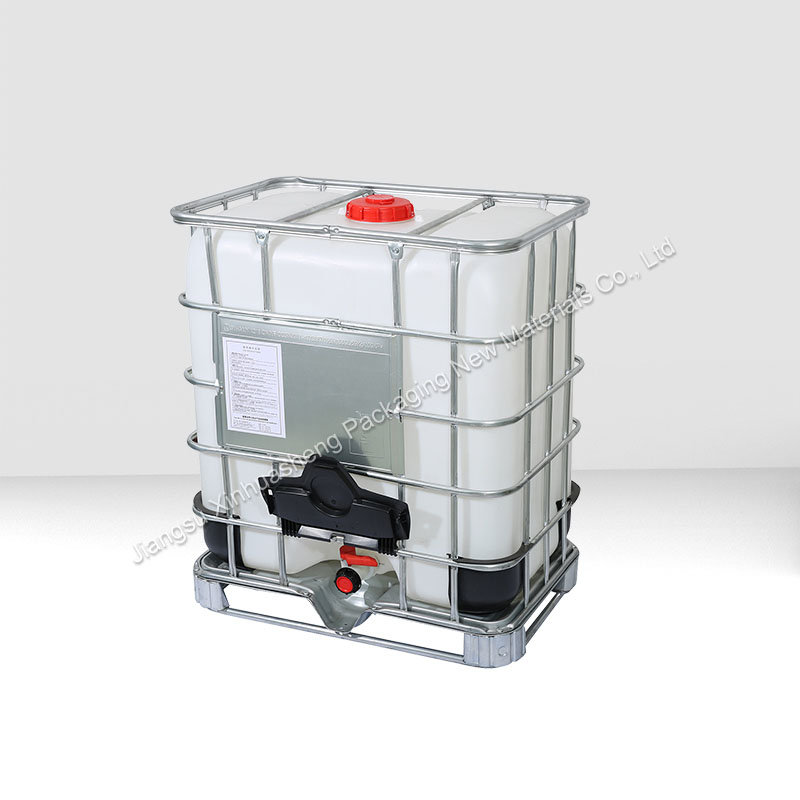 Bandeja vertical de acero IBC de 500 L